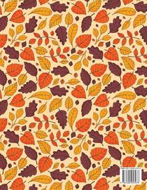 Autumn Word Search Book with Solutions achterzijde