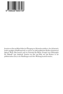 Jenseits von Gut und Boese achterzijde