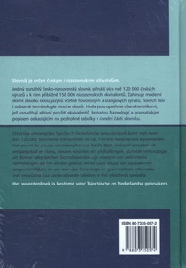 Woordenboek Tsjechisch-Nederlands achterzijde