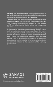 Meetings with Remarkable Men achterzijde