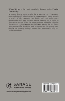 White Nights - Fyodor Dostoyevsky | A Million-Copy Bestseller | A Timeless Story of Love, Longing & Solitude achterzijde