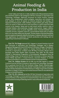 Animal Feeding and Production in India achterzijde