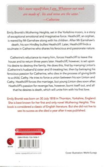 Wuthering Heights achterzijde