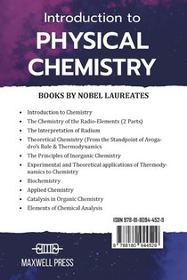 Introduction to Physical chemistry achterzijde