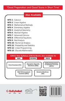 MTE-3 Mathematical Methods achterzijde