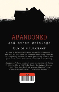 Abandoned and Other Writings achterzijde