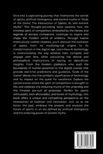 Gods of the Game, The Intersection of Sports, AI, and Ancient Myths achterzijde