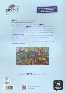 Zoom 1 - Cahier d'activites FLE achterzijde