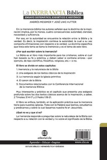 La inerrancia biblica achterzijde