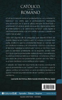 Catolico, pero no romano achterzijde