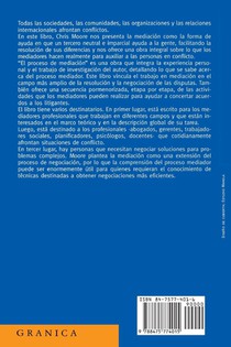 El Proceso De Mediacion: Metodos Practicos Para La Resolucion De Conflictos achterzijde