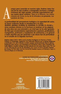 Los nombres de Dios en la sagrada Escritura achterzijde
