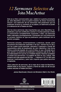 12 Sermones selectos de John MacArthur achterzijde