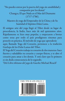 El libro tibetano del yoga achterzijde