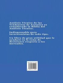 Analisis Tecnico de las Tendencias de Acciones / Technical Analysis of Stock Trends (Spanish Edition) achterzijde