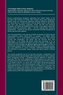 A Paradigm-Shift in Pain Medicine achterzijde