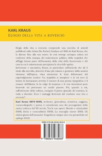 ELOGIO DELLA VITA A ROVESCIO achterzijde