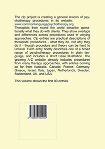 Common Language for Psychotherapy Procedures achterzijde