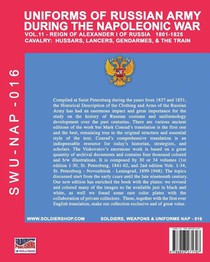 Uniforms of Russian army during the Napoleonic war vol.11 achterzijde