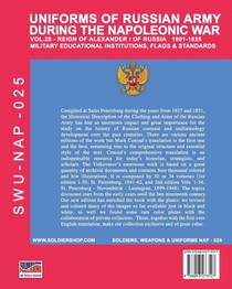 Uniforms of Russian army during the Napoleonic war vol.20 achterzijde