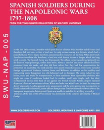 Spanish soldiers during the Napoleonic wars 1797-1808 achterzijde