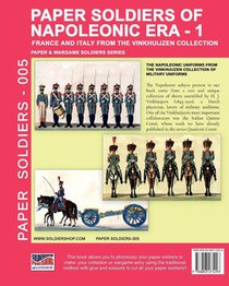 Paper soldiers of Napoleonic era -1 achterzijde