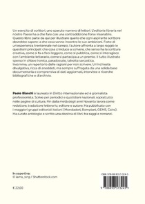 Dell'inutilità della scrittura achterzijde