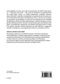 Musei e accessibilità achterzijde