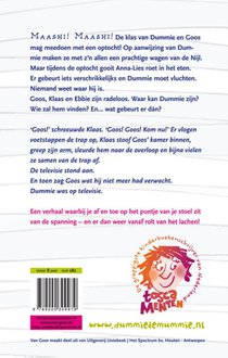 Dummie de mummie en het masker van Sebek-Ra achterzijde