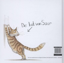 De kat van Saar achterzijde