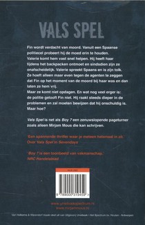 Vals spel achterzijde