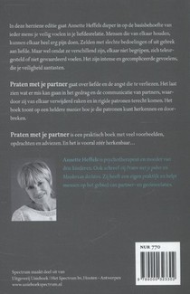 Praten met je partner achterzijde