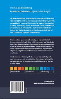 E-mails en brieven schrijven in het Engels achterzijde