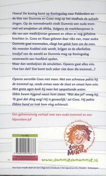 Dummie de mummie en de drums van Massoeba achterzijde