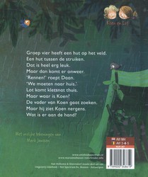 De hut van groep 4 achterzijde