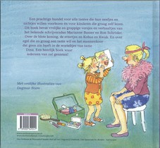 Het voorleesboek voor de allerliefste tante! achterzijde