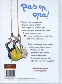 Pas op, opa! achterzijde