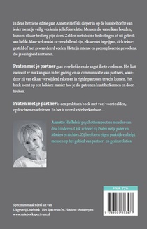 Praten met je partner achterzijde