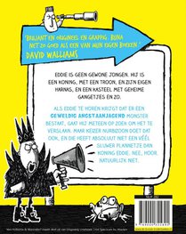 Koning Eddie en het machtige monster achterzijde