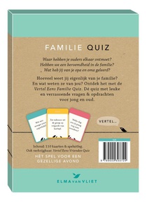 Familie Quiz achterkant