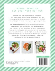 Het poké kookboek achterzijde