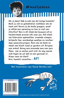 Streepjescode Blauw achterzijde