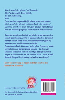 Dummie de mummie en de sfinx van Shakaba achterzijde