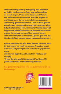 Dummie de mummie en de drums van Massoeba achterzijde