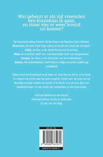 Een van ons liegt achterzijde