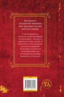 Handboek van een summoner achterzijde