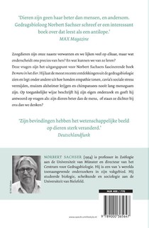 De mens in het dier achterzijde