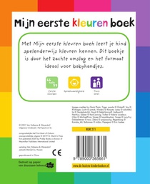 Mijn eerste kleuren boek achterzijde