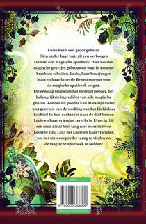 Het mysterie van de zwarte bloem achterzijde