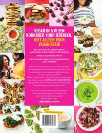 Vegan in 5 achterzijde
